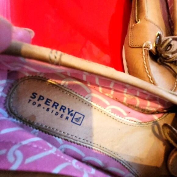 Sperry Tan Flats Timeless Elegance - Picture 3 of 9